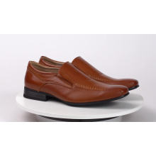 Wholesale Classic Square Toe New Design Men's Premium Leather Slip-On Dress Shoes